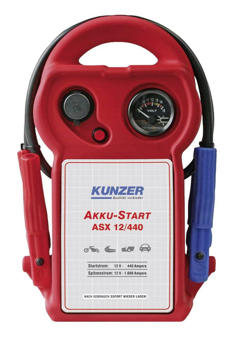 Kunzer AKKU-Start ASX 12/440 battery replacement